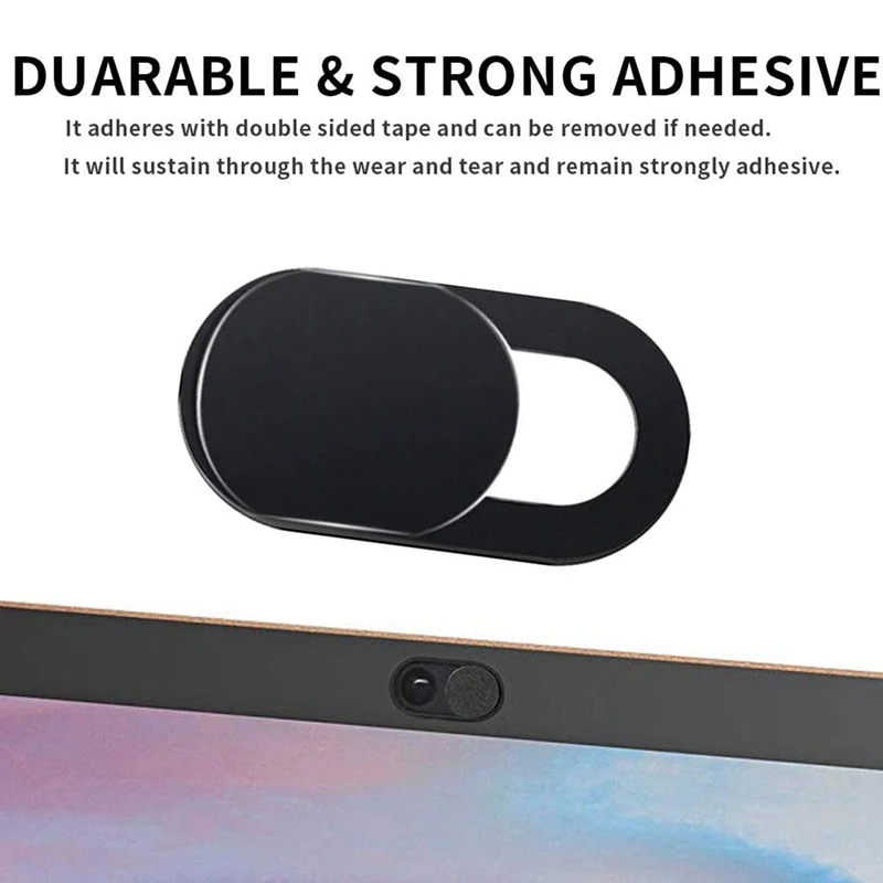 Laptop Webcam Cover Slide 12 Pack, Ultra Thin Laptop Camera Cover Slide for MacBook, iPhone, Computer, Laptop, Dell, PC