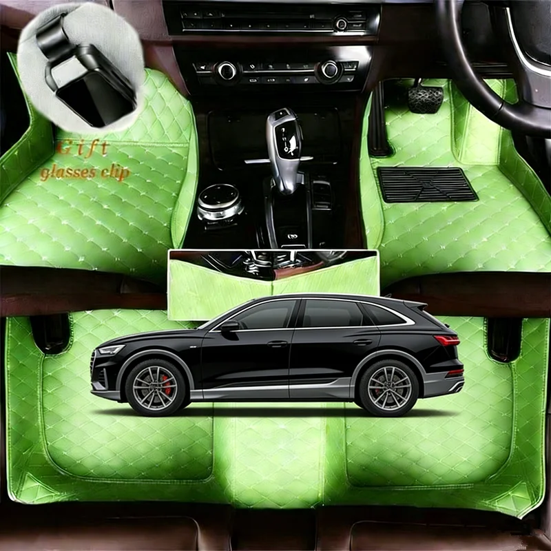 

Custom For Audi Q5 e-tron 6/7-Seats 2022-2026 All-Weather Car Floor Mats Car Accessories Carpets Covers Left /Right Hand Drive