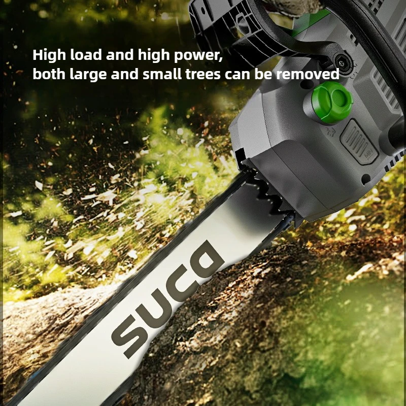 16 นิ้ว 40V ในครัวเรือน sawtree ชาร์จเลื่อยโซ่แบบพกพาตัด Artifact แบตเตอรี่ลิเธียมความจุขนาดใหญ่เข้าสู่ระบบเลื่อย