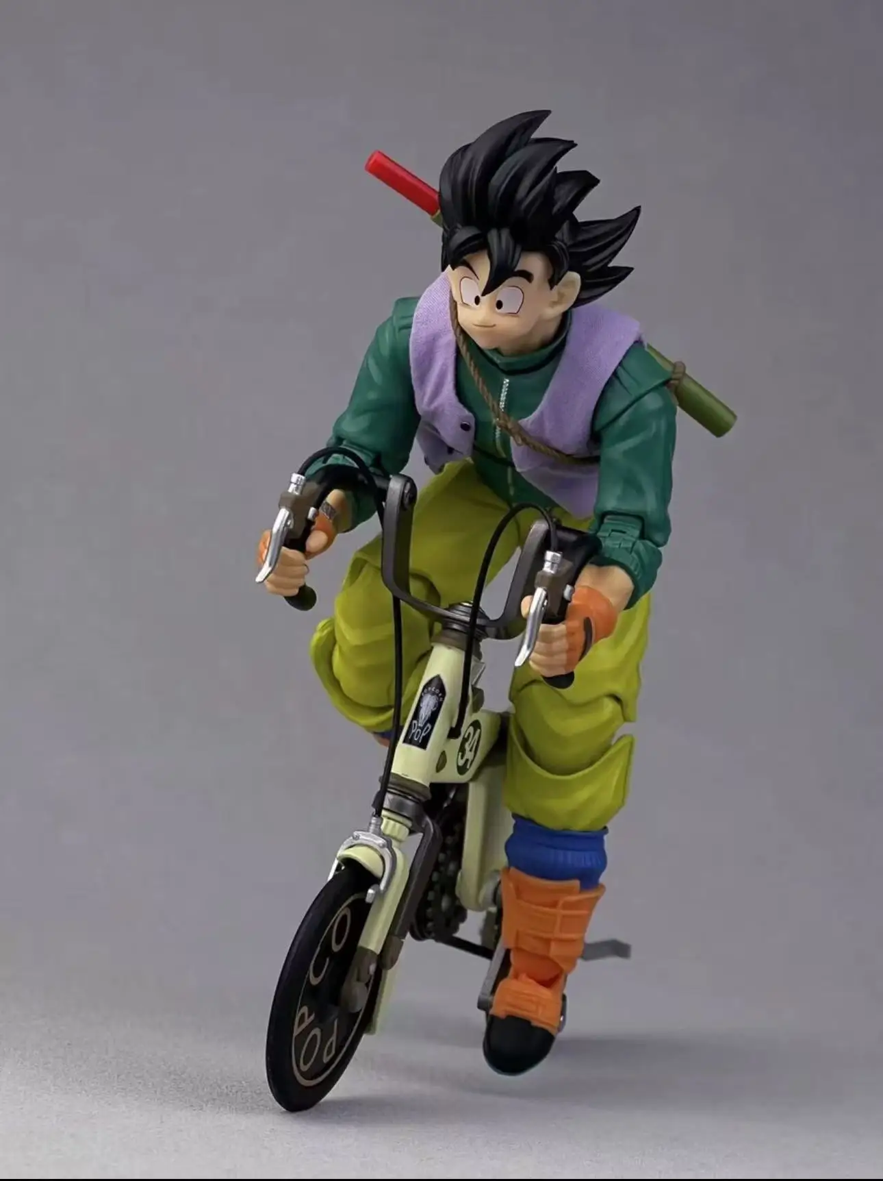 

Mouth Mushroom Cycling Wukong Baseball Boy Baseball Boy 01A 01B Alloy Mobile Bike Set