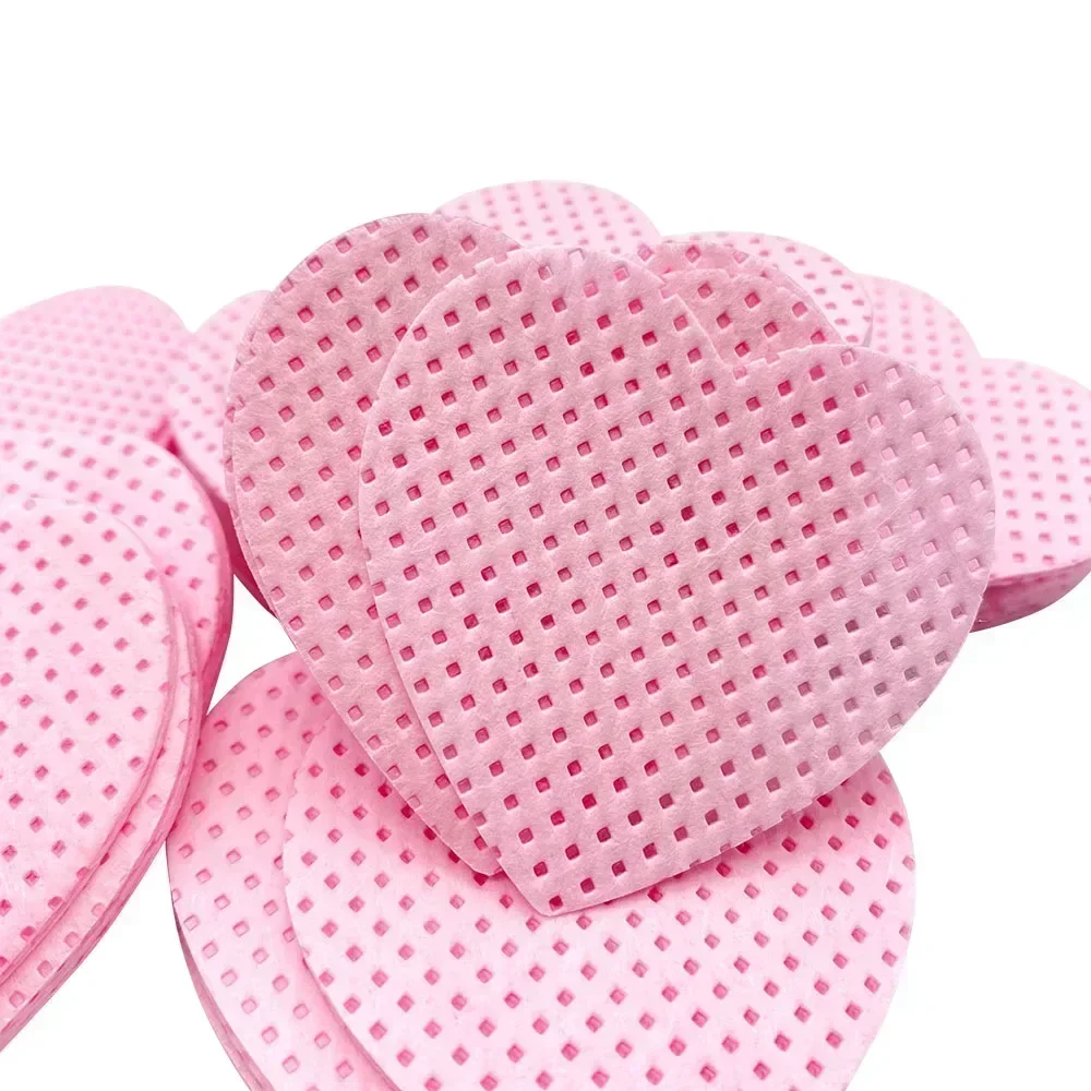 200 個綿ワイプ使い捨て糸くずの出ない紙まつげエクステンション接着剤リムーバーパッドクリーニングワイプ化粧品メイクアップツール