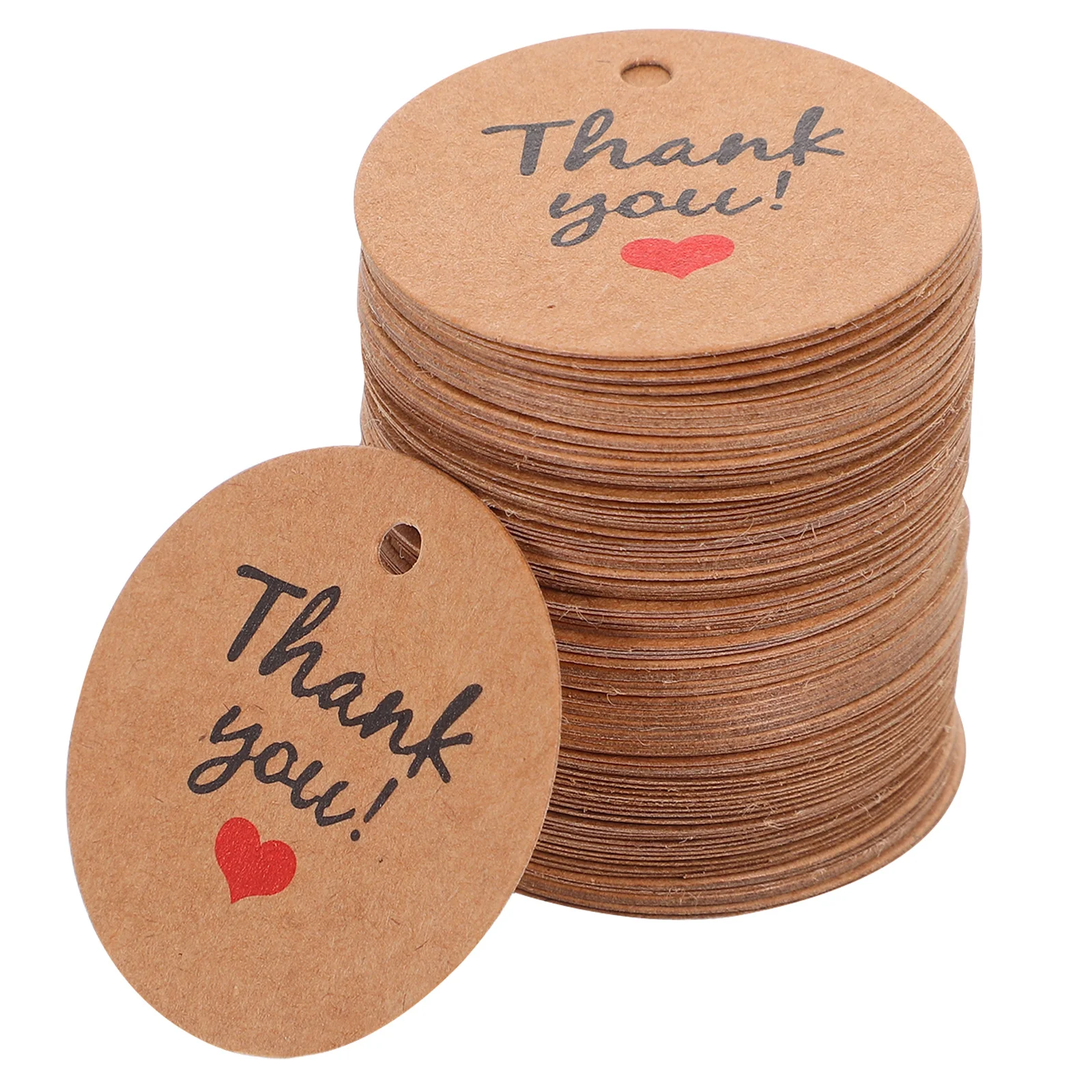 

Kraft Paper Hang Tag Muffin Thank You Tags Rustic Wedding Flower Label Christmas Wrapping Package Labels