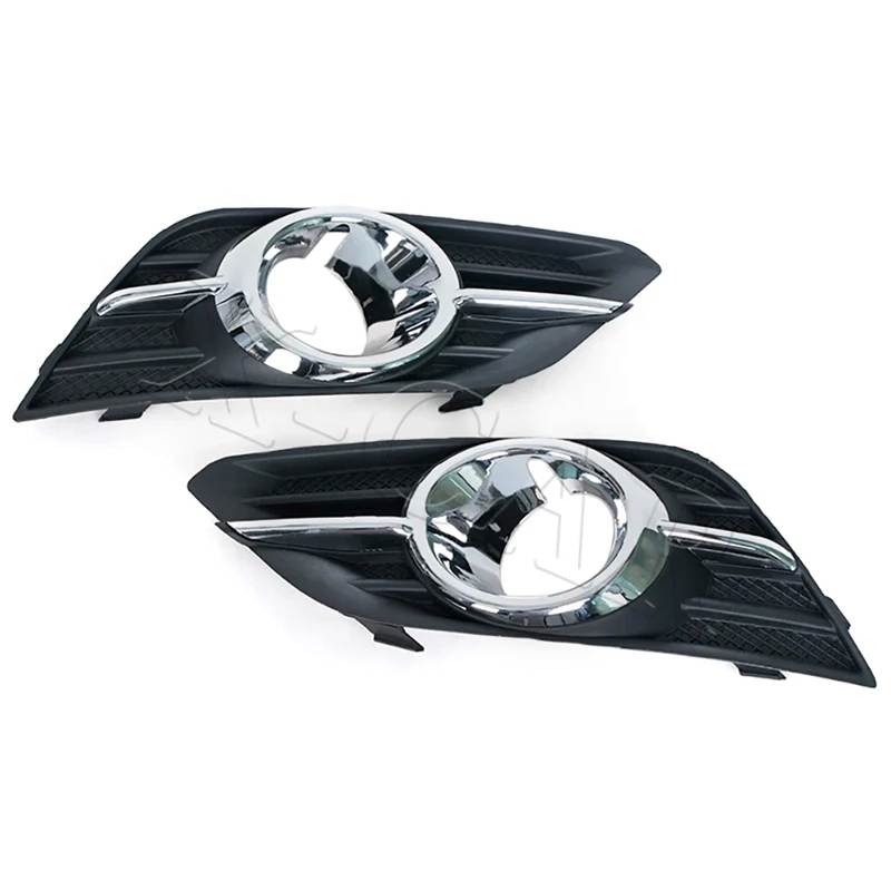 For Car Left Right Front Bumper Fog Light Cover Fog Lamp Decoration Trim Frame For Buick Encore Opel Mokka 2013 2014 2015 2016
