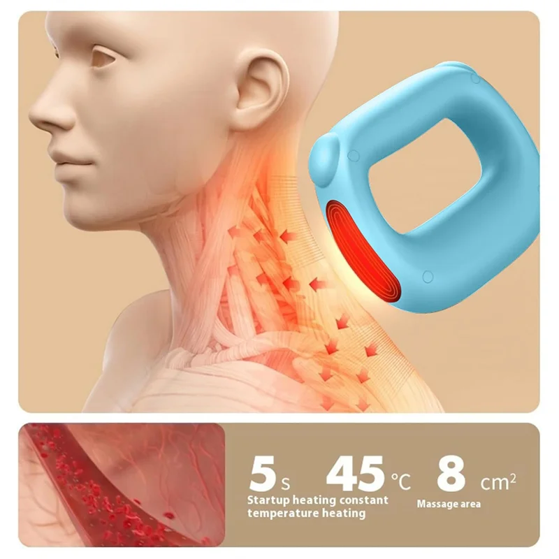 ABVI-Fascia Ring Shock Massage Tool Yoga Ring Mini شاكر جهاز تدليك استرخاء العضلات #4