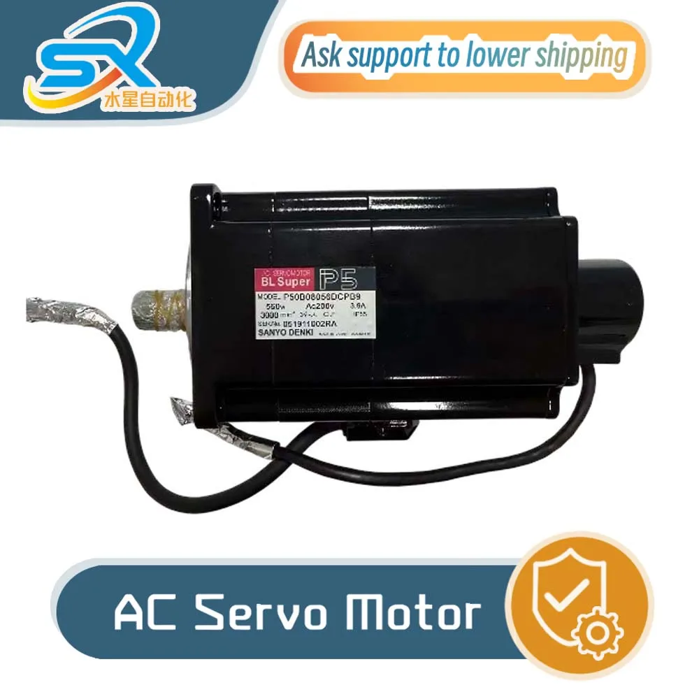 

P50B08056DCPB9 Sanyo Denki Servo Motor For Robotics P50B08056DCPB9 560w