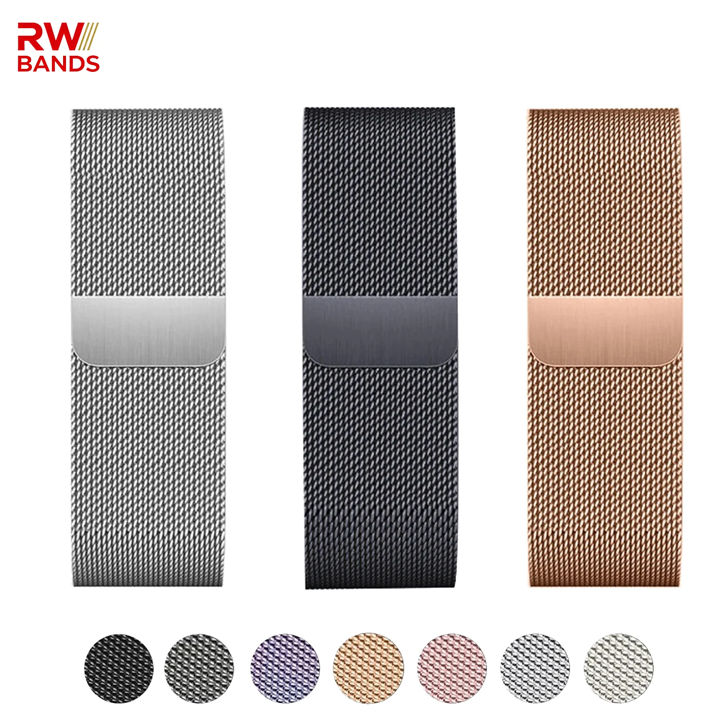 Milanese Loop für Apple Watch Armband 46mm 44mm 45mm 40mm 42mm 41mm 49mm Armband iWatch Serie 11 10 Ultra 2/3 9 8 SE 7 6 5 Band