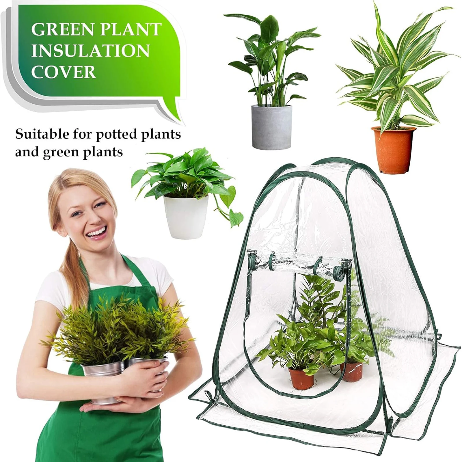 

Potted Plants Winter Thermal Cover Improve Winter Plant Survival Thermal Cover for Succulent Protect Winter