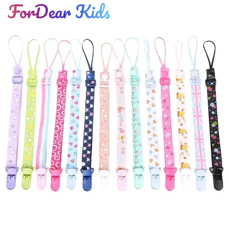 

43 Styles Baby Pacifier Clip Chain Adjustable Dummy Clip Nipple Holder Children Pacifier Clips Pacifier Chain Soother Holder