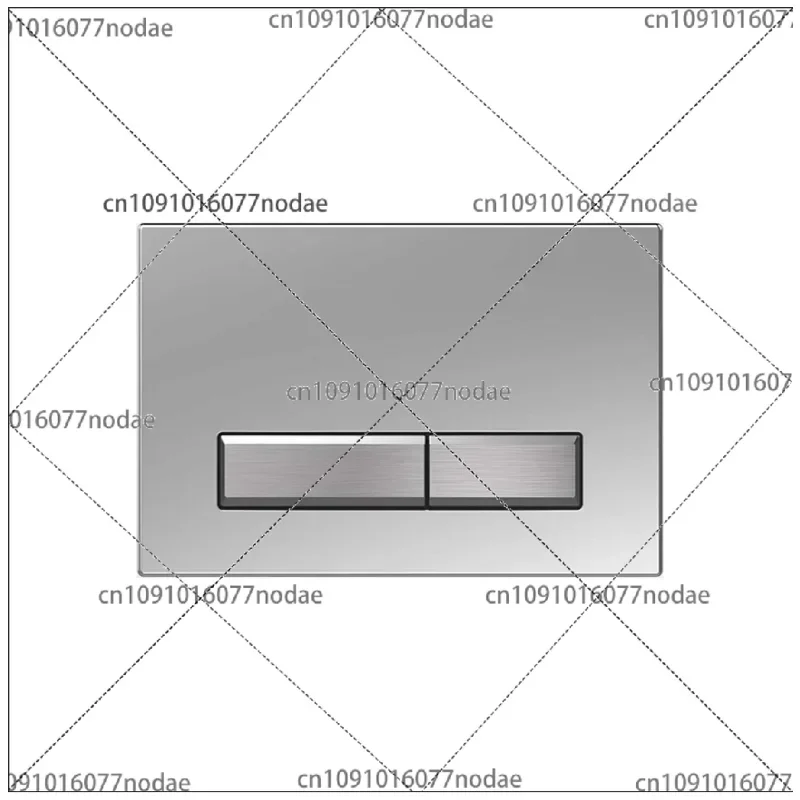 Hotel Bathroom Toilet Water Tank Plastic Plate Dual Flush Button Panel for Concealed Cistern for Sigma01/10/20/30/50