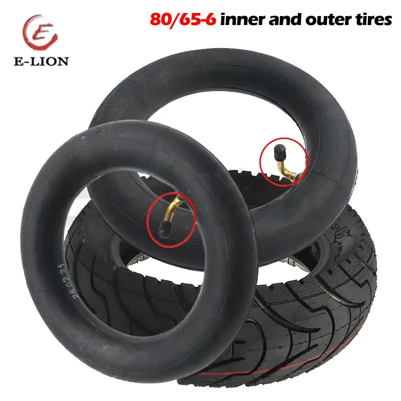 Tubo interior de neumático de 10 pulgadas 80/65-6 para patinete eléctrico Kugoo M4 Quick 3 Zero 10X Speedual 10x2,50/3,0 piezas de neumáticos mejoradas