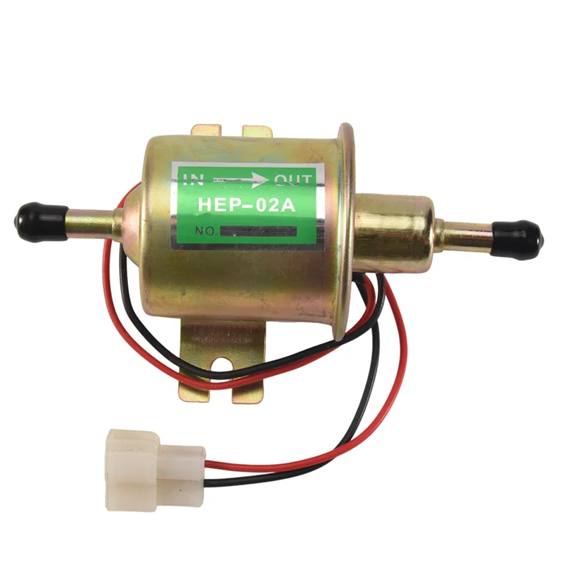 Bomba de combustible universal de 12 V HEP-02A Bomba de petróleo crudo de baja presión de gas eléctrico