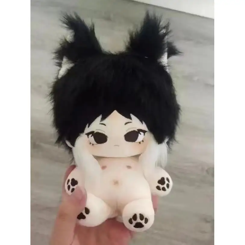 Anime Akutagawa Ryunosuke 20CM Handsome puppet Cotton Figures Cosplay Student Cartoon Plush Body Idol Plushies