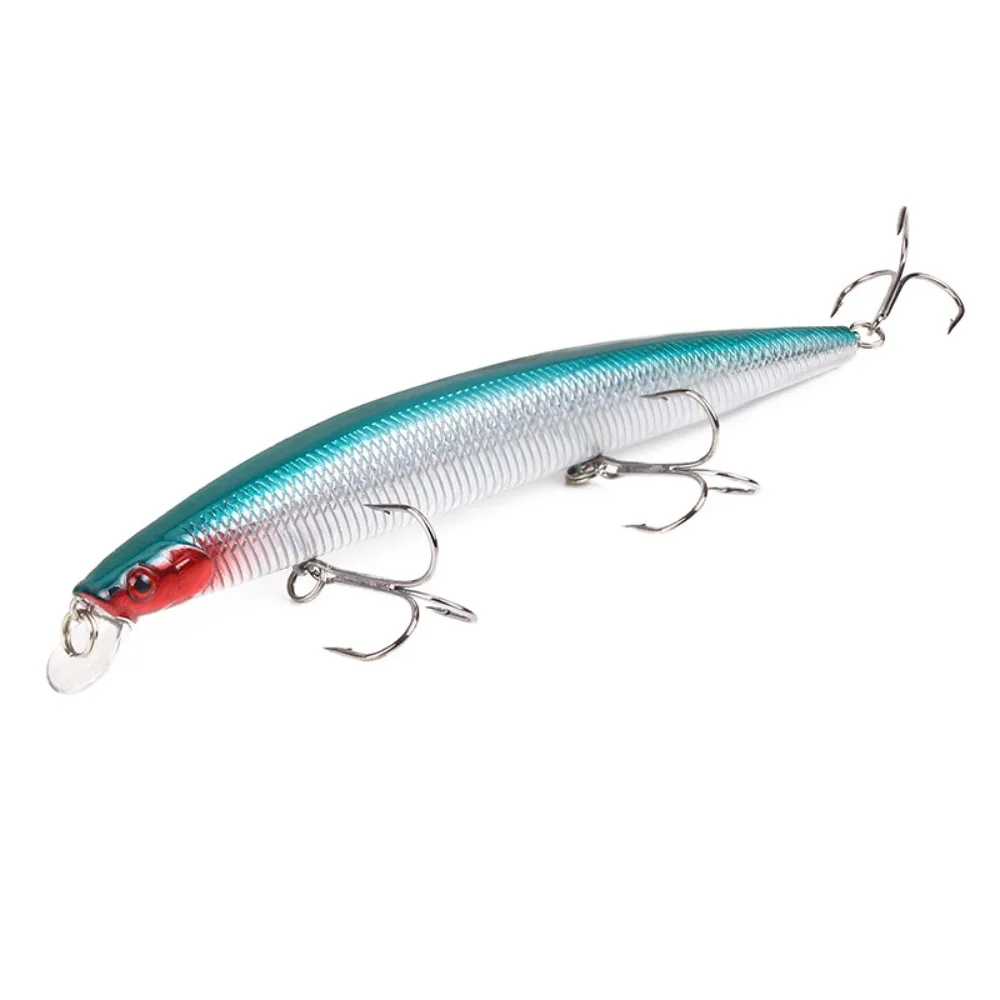 Neue Große Angelgerät Angelköder Angelzubehör Sinking Minnow Künstlicher Köder 18 cm/23 g Professioneller Hartköder