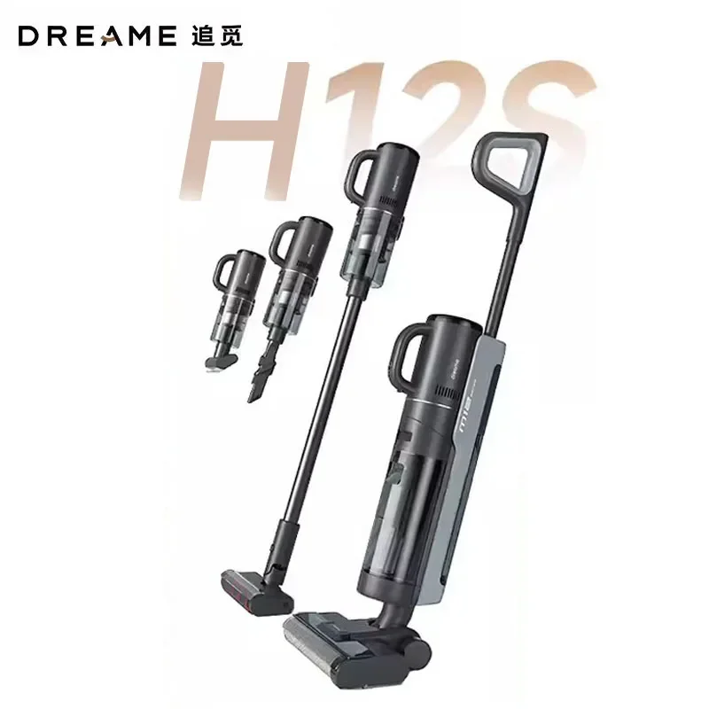 Dreame Floor Vacuum Cleaner Scrubber H12S Mix Floor Washing Machine Self-cleaning Multi-function Mopping Sweeping Machine