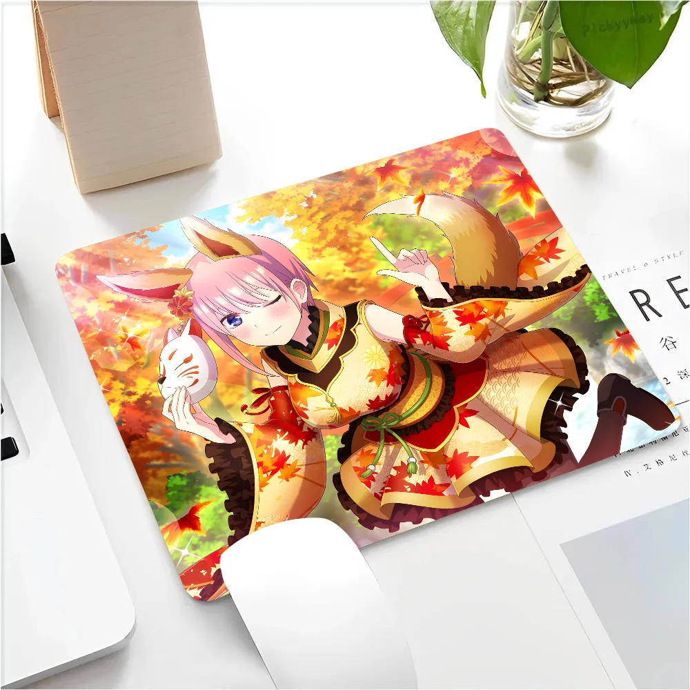 Ichika Nakano The Quintessential Quintuplets Anime Mousepad Small LockEdge Mouse Pad Gamers Computer Desk Pad Anti-slip Rubber