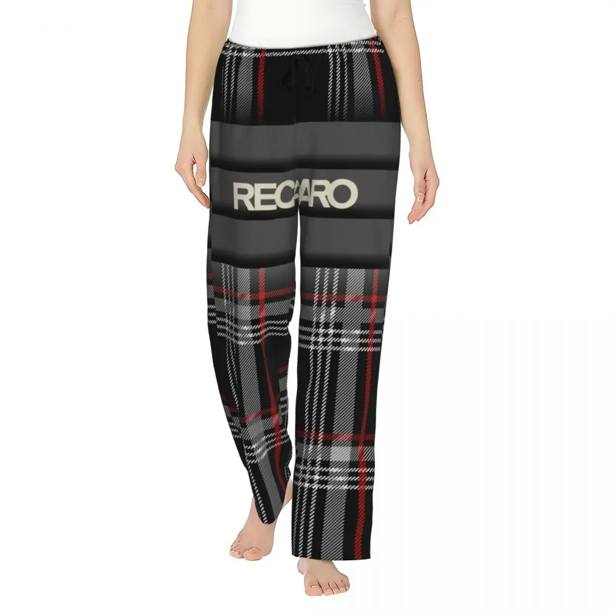 Custom Womens Recaros Seat Square Pajama Pants Printed Sleep Sleepwear Bottoms with Pockets