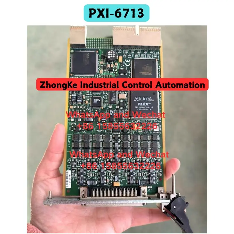 Used OEM disassembled parts PXI-6713 Acquisition card Functional test OK Fast Shipping