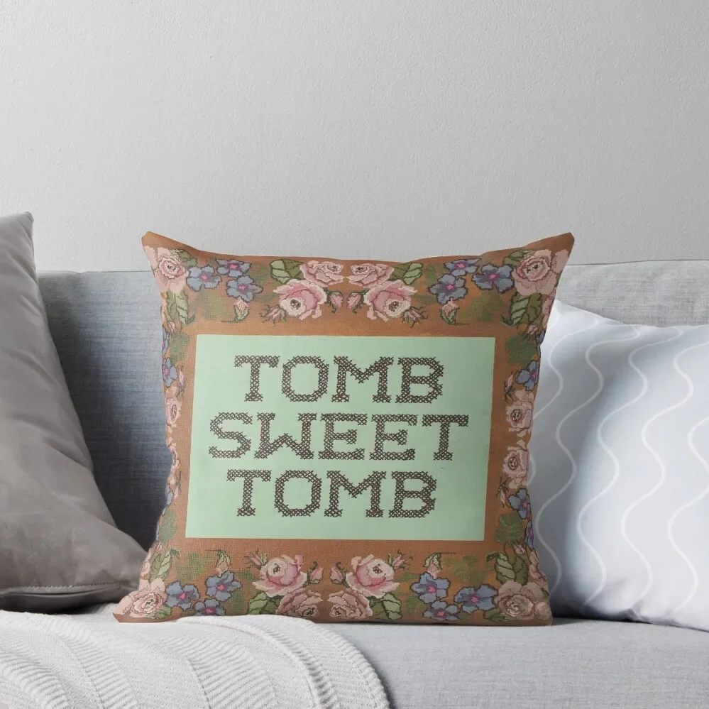 Tomb Sweet Tomb Haunted Mansion Foolish Mortal Throw Pillow Sofa Cushions Covers Cushion Child christmas cushions covers Pillow