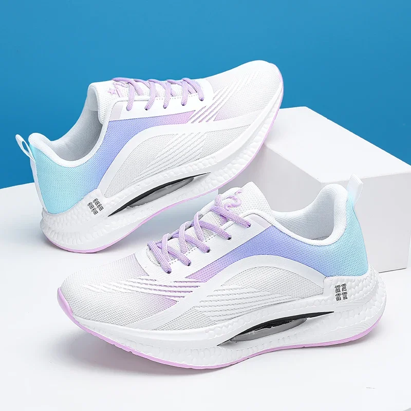 

Lightweight Running Shoes Unisex Sneakers Breathable Mesh Casual Sports Shoes Men Women Outdoor Walk Tennis Footwear Size 36-45