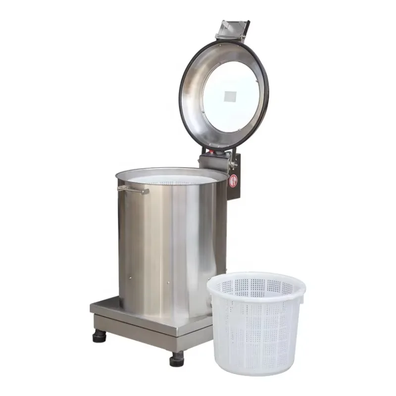 

2026Промышленная коммерческая центробежная машина для обезвоживания овощей из нержавеющей стали для сушки фруктов и продуктов питания