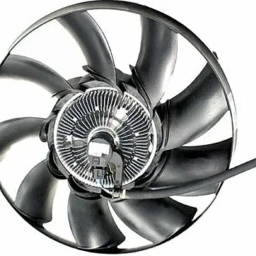 Внутри муфты вентилятора охлаждения радиатора автомобиля 2002-2012 гг.