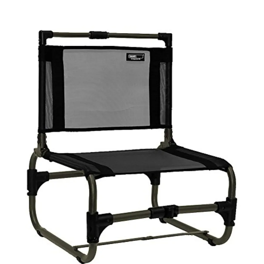 

TravelChair Larry Chair Aluminum- 169A Low Seating Portable Chair for Outdoor Adventures Quick Drying Mesh Fabric Lightweight F