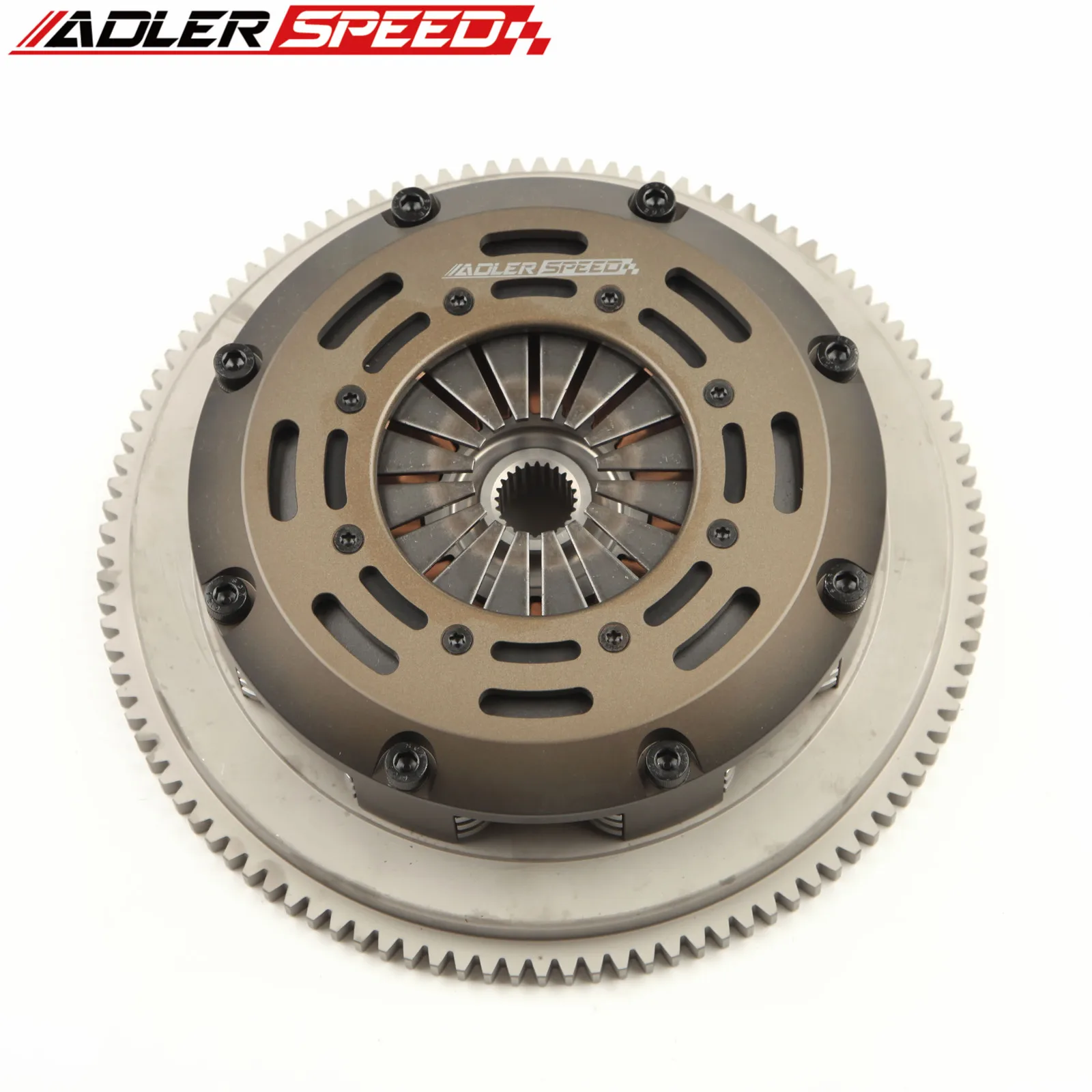 ADLERSPEED Racing Clutch Triple Disc Kit For 1989-1998 Nissan 240SX 2.0L Turbo SR20DET Standard WT