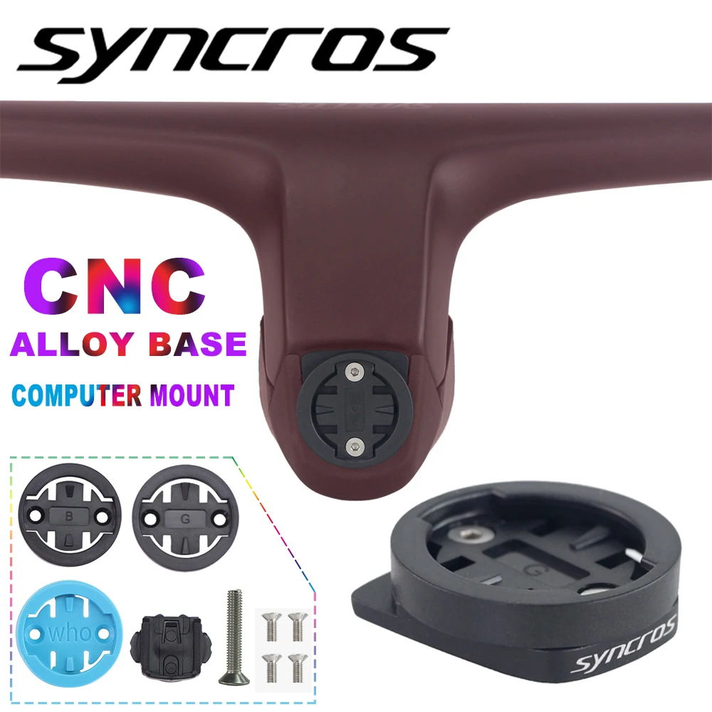 

Syncros Top Cap Integration Computer Mount For Garmin/Wahoo/Bryton For Fraser Ic Sl WC/DC/XC Handlebars Cockpit AM Stems