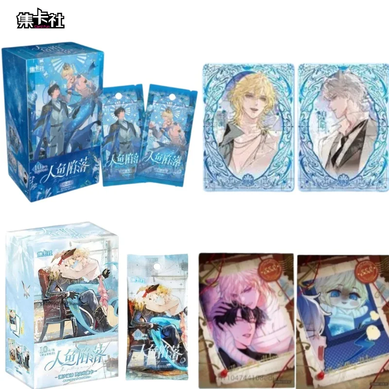

Card.Fun The Falling Merman карты Island Imprint Liuying Edition Rim Baud Bai роман периферийные устройства аниме коллекционные карты игрушки