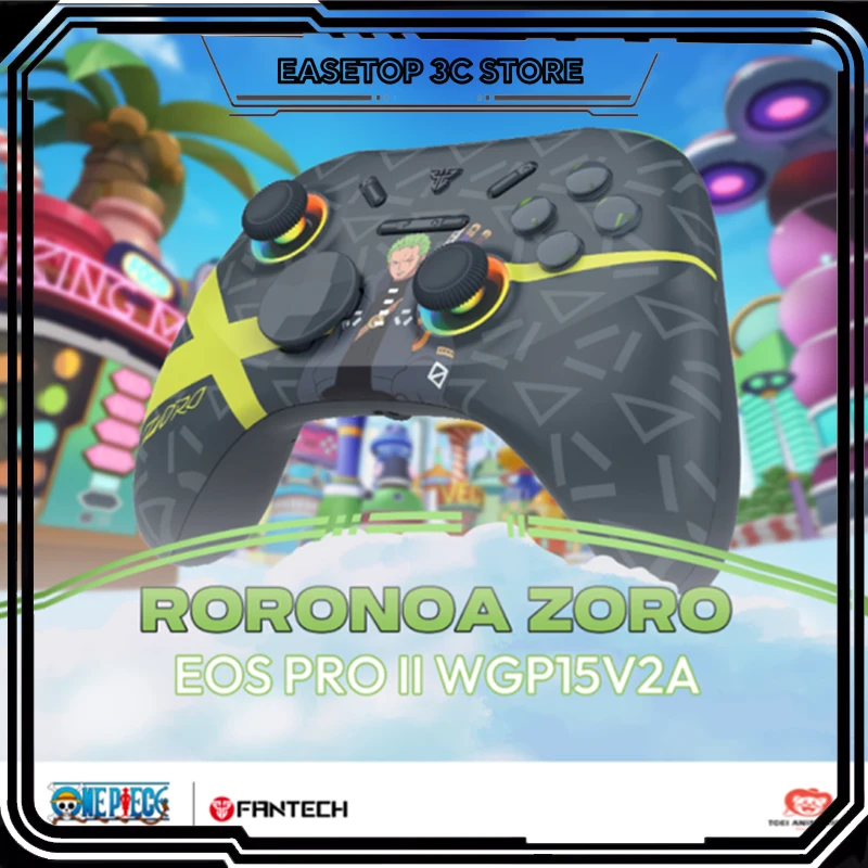 

Игровой контроллер FANTECH EOS PRO II WGP15V2A, официально лицензированный, с датчиками Холла, 1000 Гц, джойстик с защитой от дрифта