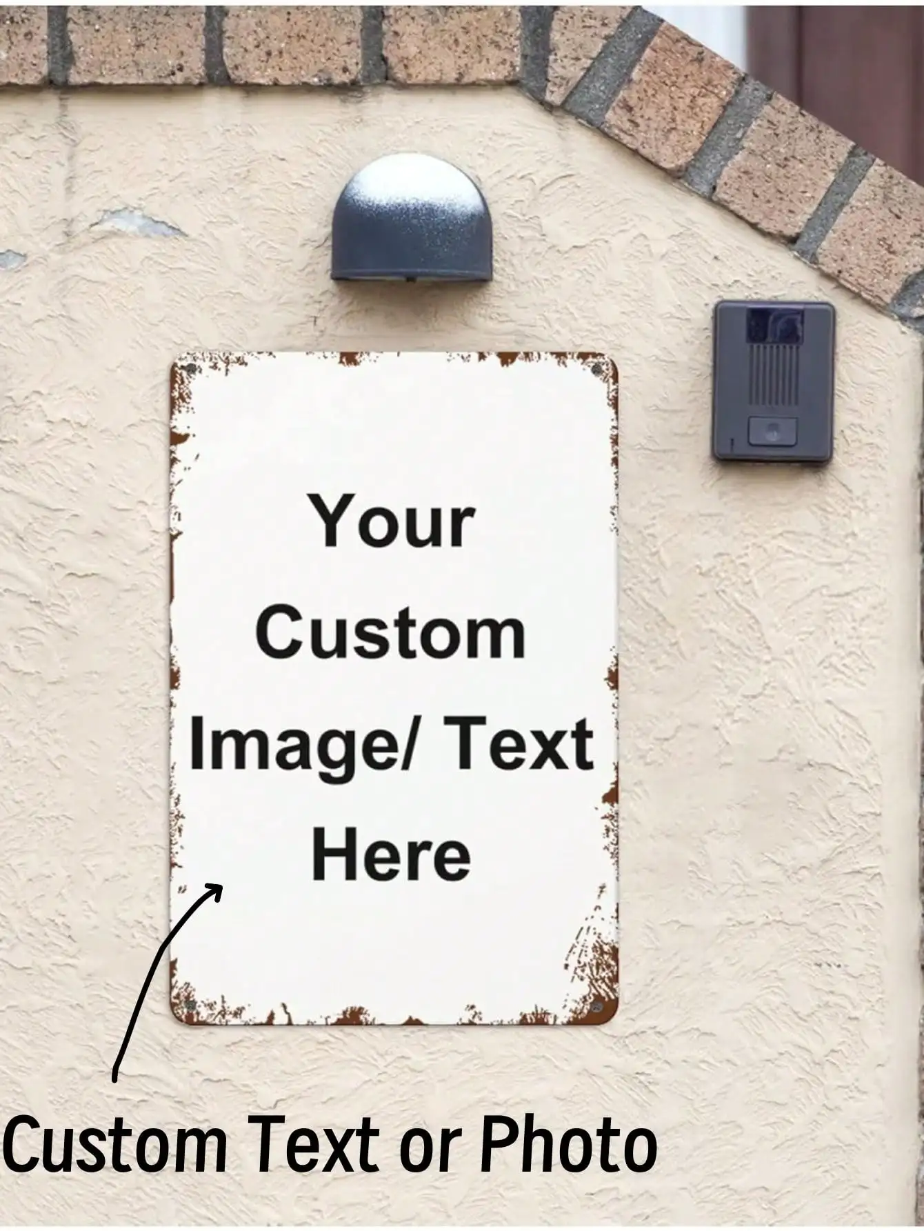 Custom Retro Metal …