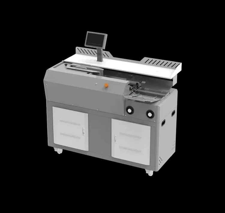Profession A3 A4 Automatic Book Glue Binding Machine with 7'' Touch Screen for Small and Medium Shops