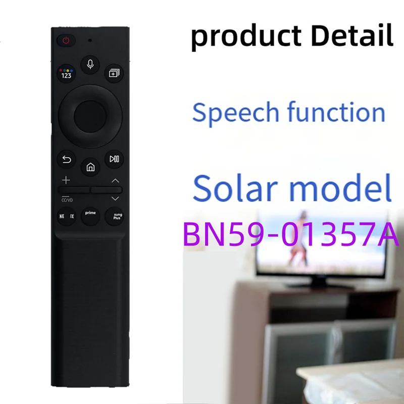 A23F-BN59-01357A جهاز تحكم عن بعد صوتي يعمل بالطاقة الشمسية للتلفزيون الذكي 4K 8K Ultra HD Neo QLED OLED UHD Series
