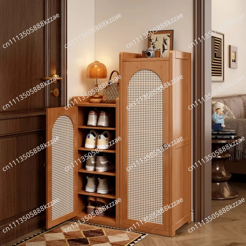 Slim Dust-Proof Shoe Rack Organizer Multi Tier Space Saving Shoe Shelf for Entryway Living Room Shoe Storage Cabinet