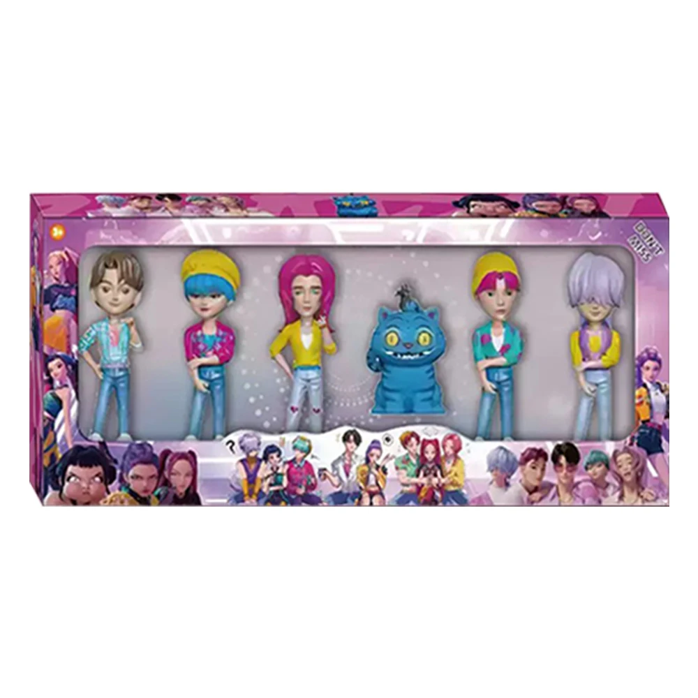 2027 ใหม่ล่าสุด ของสะสมตัวละครอนิเมะ Kpop Devil Hunter รูมิ โซอี มิรา ทำจากโพลีไวนิลคลอไรด์ ของตกแต่งโต๊ะทำงาน ของขวัญสำหรับเด็ก