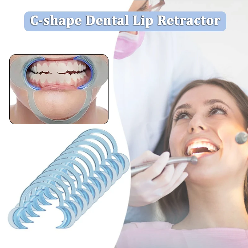 

5Pcs C Mouth Opener Orthodontic Mouth Support Dental Support Mouth Expander Oral Consumables