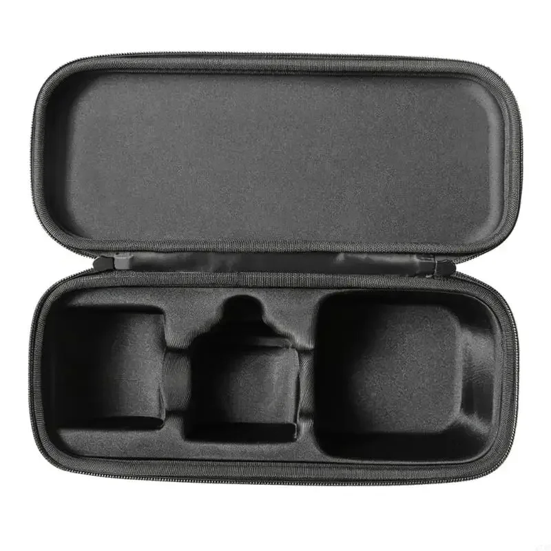 k05 Shockproof Hair Dryer Carrying Case Double Zippers Handle Storage Box for HD19