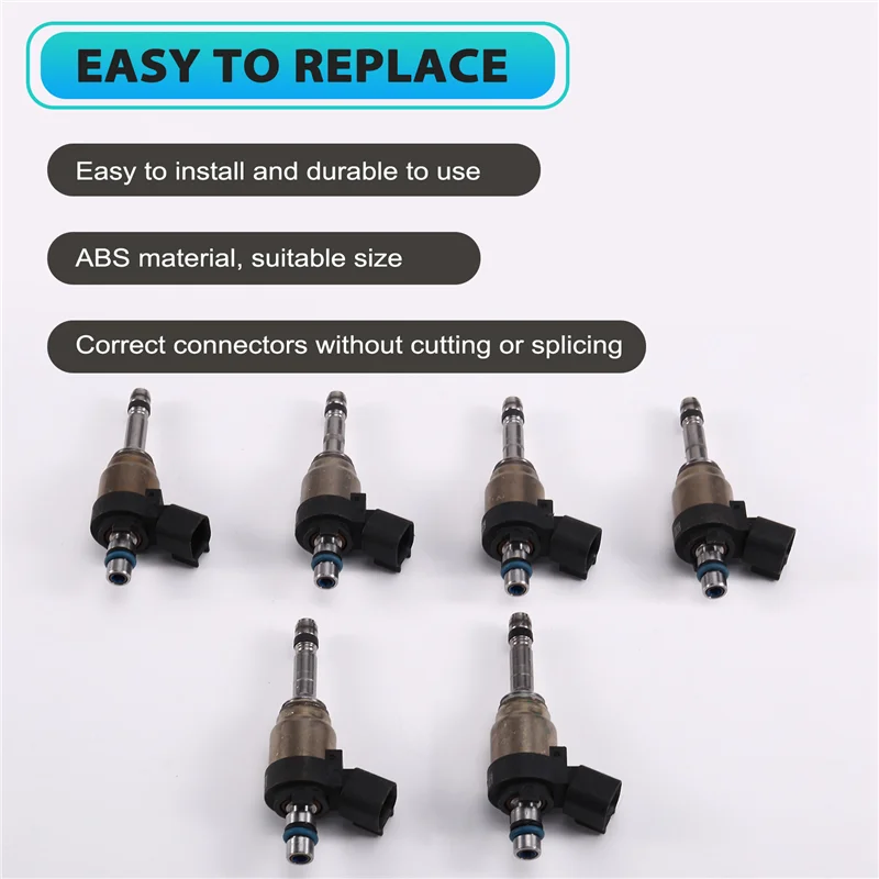 6 шт. топливные форсунки для Hyundai Genesis Coupe для автозапчастей Kia 35310-3C560 353103C560