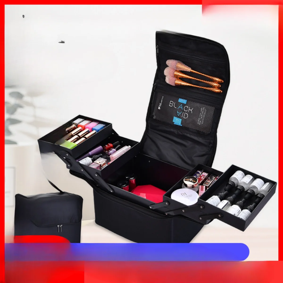 Cosmetic case Portable large-capacity tattoo artist special storage box bag Portable professional eyebrow tattoo manicure tattoo