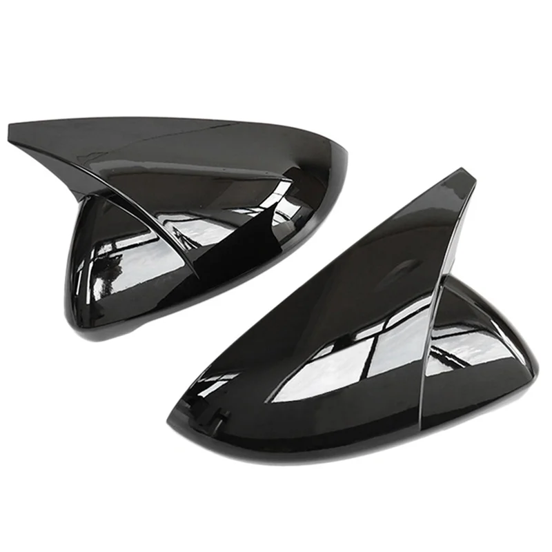 Car Reversing Mirror Housing Mirror Cover Side Border Cover Bullhorn Reversing Mirror Cover for Golf 7/7.5 2015-2018