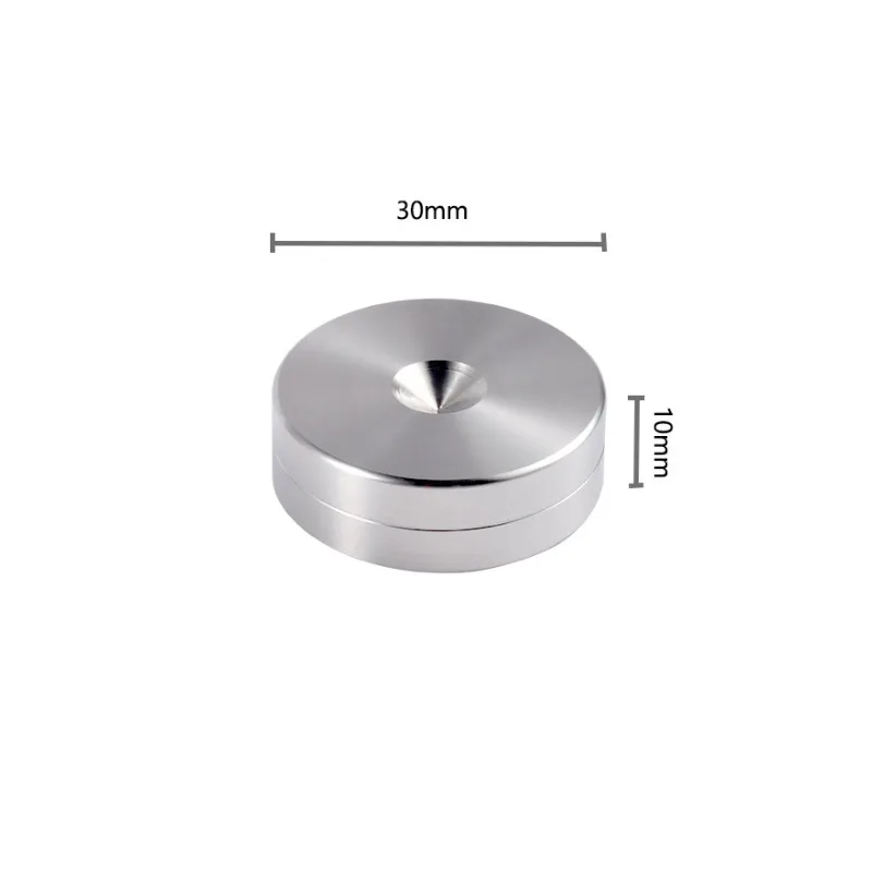 For Silver Diamond Speaker Shock Absorber Foot Nail, Cabinet Tripod Shock Absorber Nail Pad Shock Absorber Foot Nail