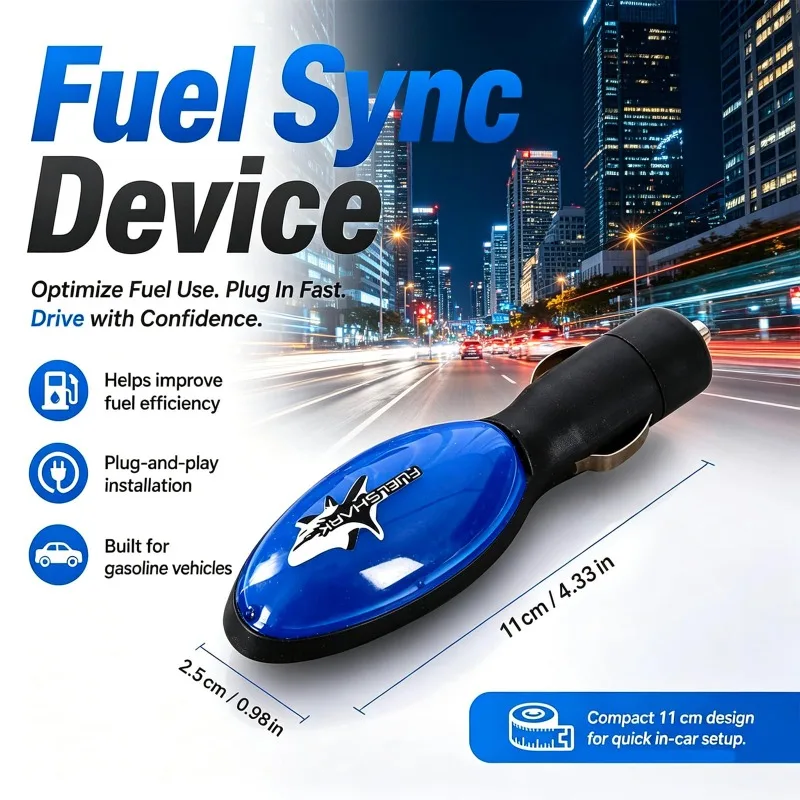 Portable Car Fuel Saver Save On Gas Fuel Economizer Save Gas Features Practical Auto Fuel Saver For Vehicles Fuel-saving
