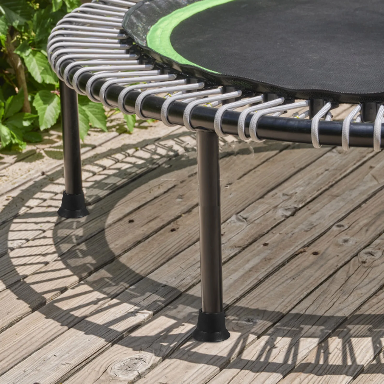 

8pcs Trampoline Suction Cup Foot Pad Black Antislip Furniture Pads Chair Leg Caps Table Legs Feet Pad Steel Pipe Covers