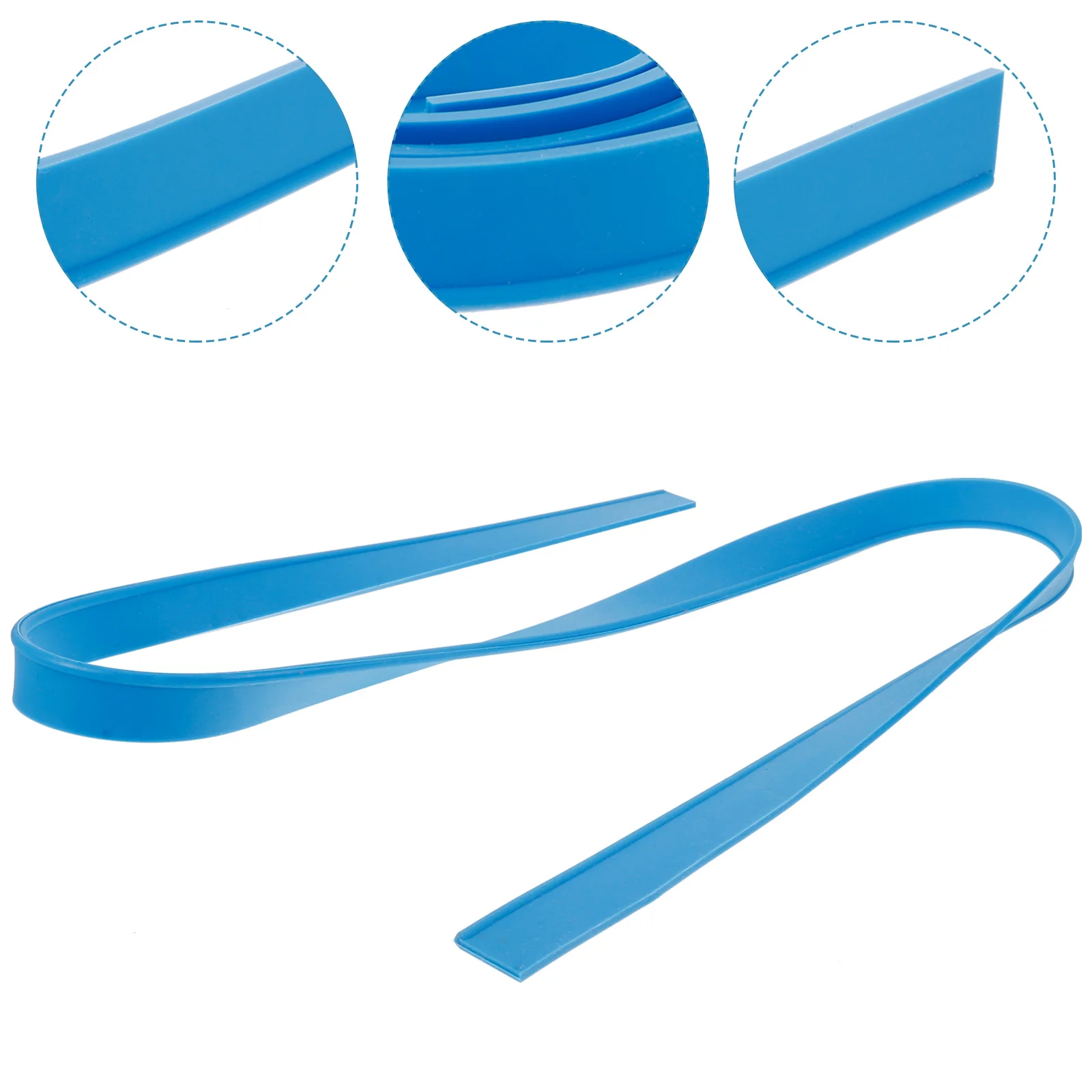 Squeegee for Window Cleaning Glass Scraper Strip Replacement Replaceable Shower Screen