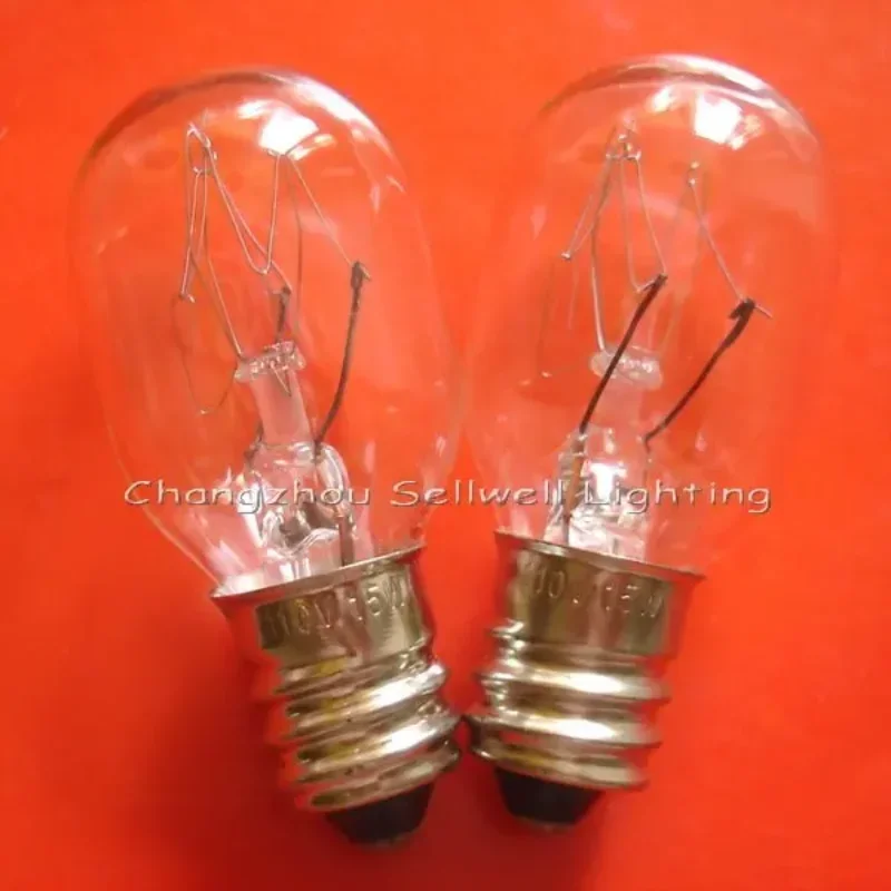 Lâmpadas em miniatura iluminação 110v 15w E12 T20x45 frete grátis A610 2025-03