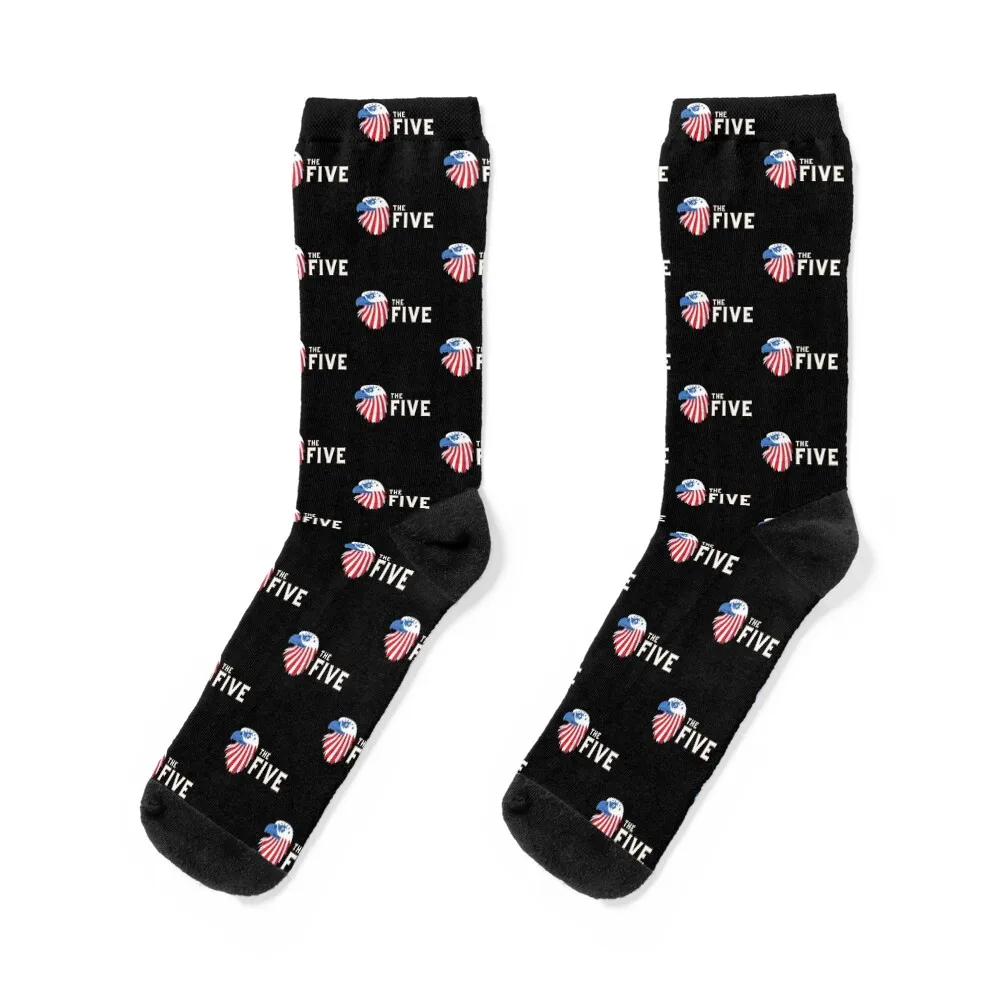 

Fox News The five Eagle Logo Socks Men's colored Heating sock Stockings man Socks For Women Men's