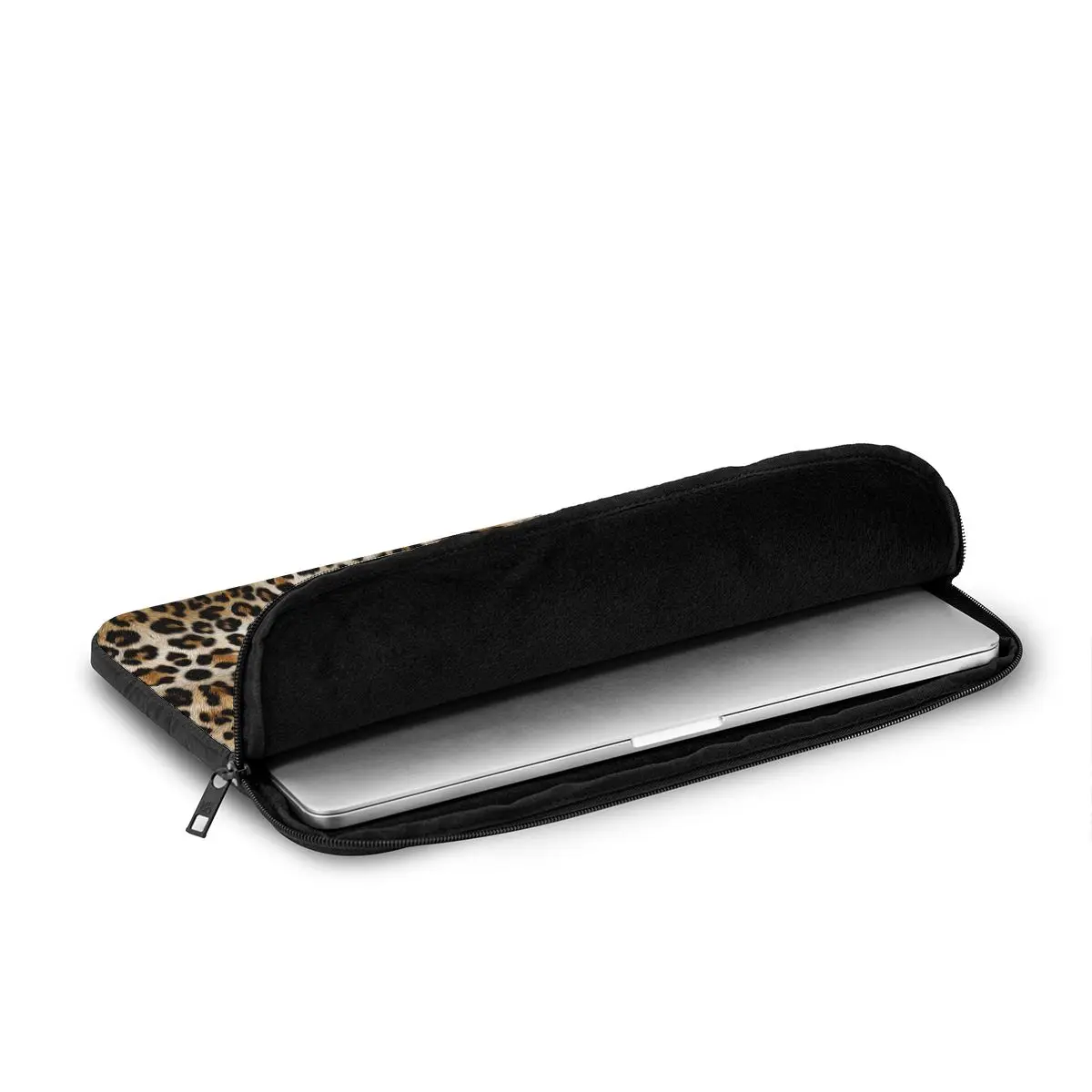 Laptop Liner Sleeve Animal Fur Skin 12 13 15 17 Inch Notebook Bag Case for Macbook Leopard Pattern Computer Shockproof Case