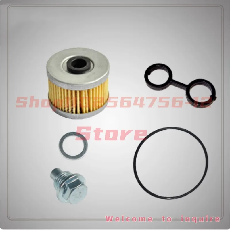

for Loncin Wuji Q250 250RR Oil Filter Element Oil Drain Screw Flat Gasket Sealing Ring Oil Filter