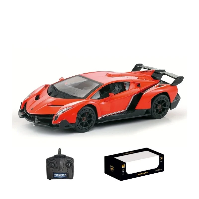 RC Series 1:24 Ratio Electric Sports Racing Hobby Toy Car Lambo Model Vehicle Birthday Gift