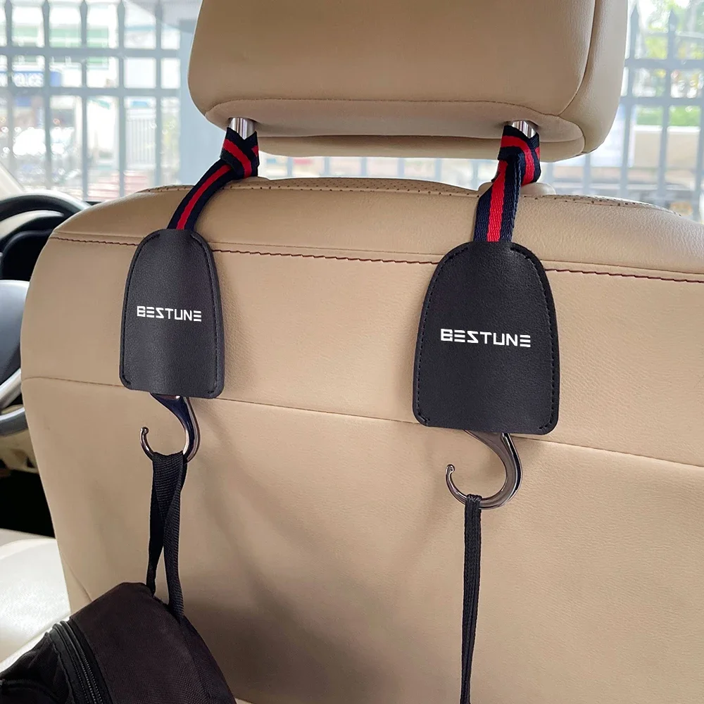 For Bestune T77 Pro T33 NAT T99 B70 X70 T55 B30 B50 B90 X40 X80 E01 Car Seat Headrest Hanger Hooks Auto Storage Accesssories
